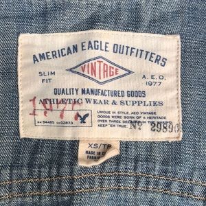 American Eagle Outfitters Tops - Boyfriend style denim shirt American Eagle Outfitters Tops - Boyfriend style denim shirt